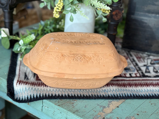 Vintage Römertopf Terracotta Clay Baker