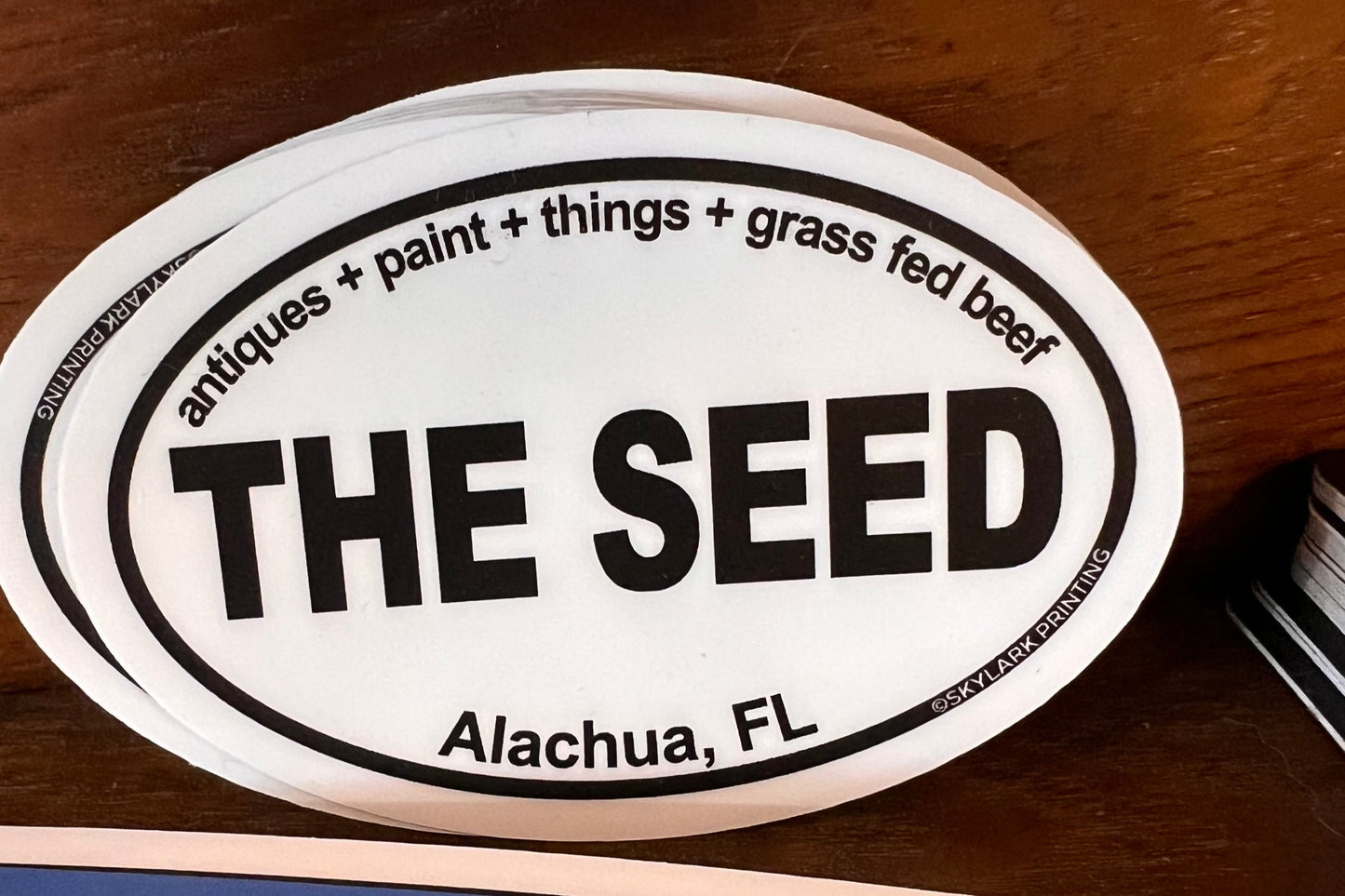 The Seed Souvenir Sticker