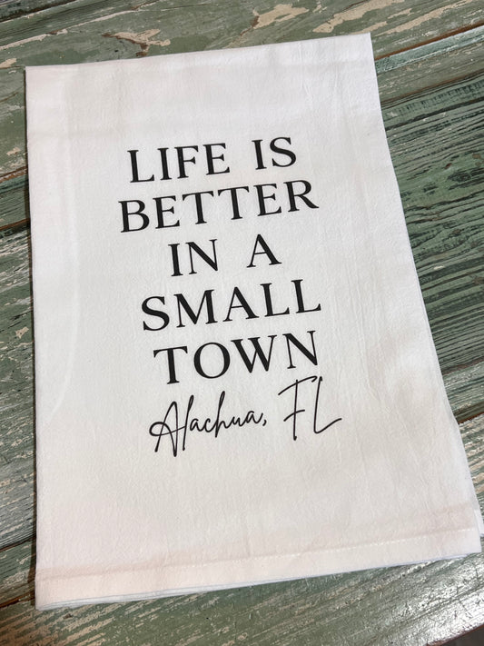 Alachua Small Town - Cotton Tea Towel