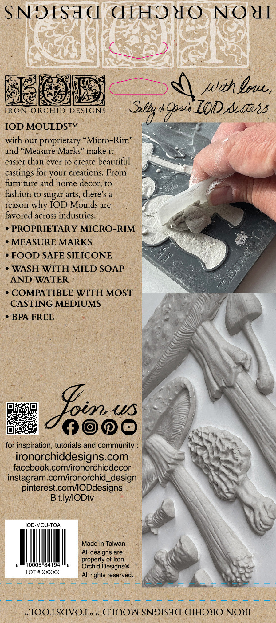 Toadstool 6X10 IOD MouldЄ