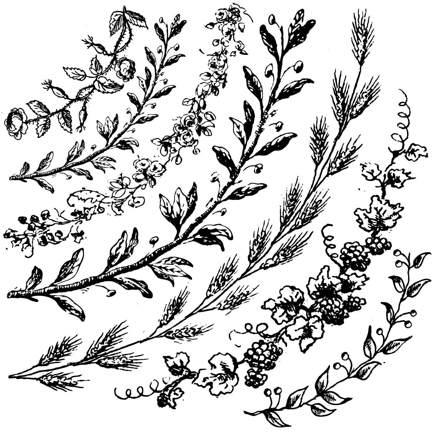 Wreath Builder Classic 12x12 Decor Stamp