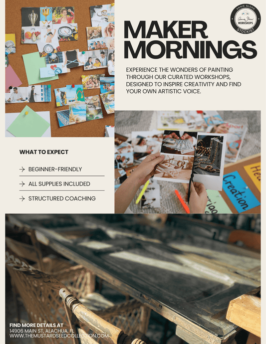 Annie Sloan Paint Workshop, Color Vision Board: Aug 12th 10am-12pm - The Mustard Seed Collection, The Seed