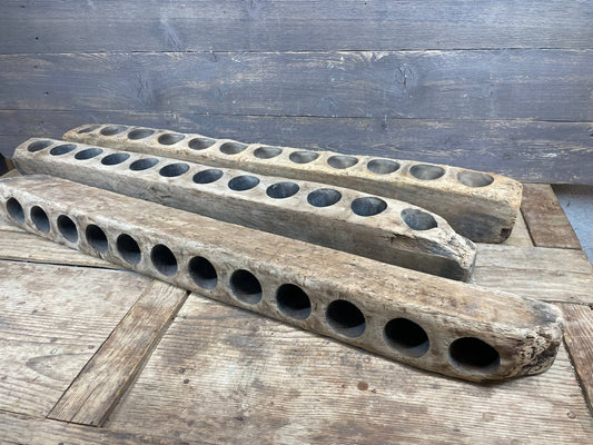 Antique Sugar Mold-12 Hole Original-Alamo - The Mustard Seed Collection, The Seed