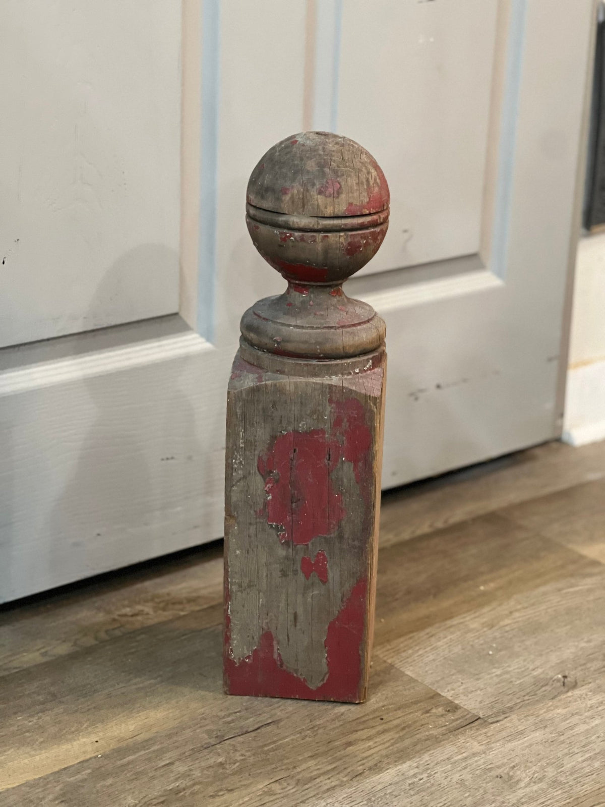 Antique Turned Wood Ball Newel Post Finial – Architectural Salvagesalvage
