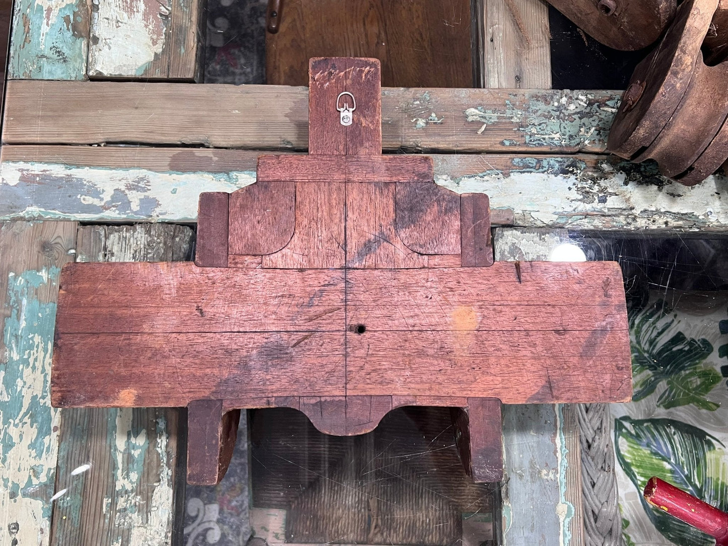 Antique Wooden Foundry Mold