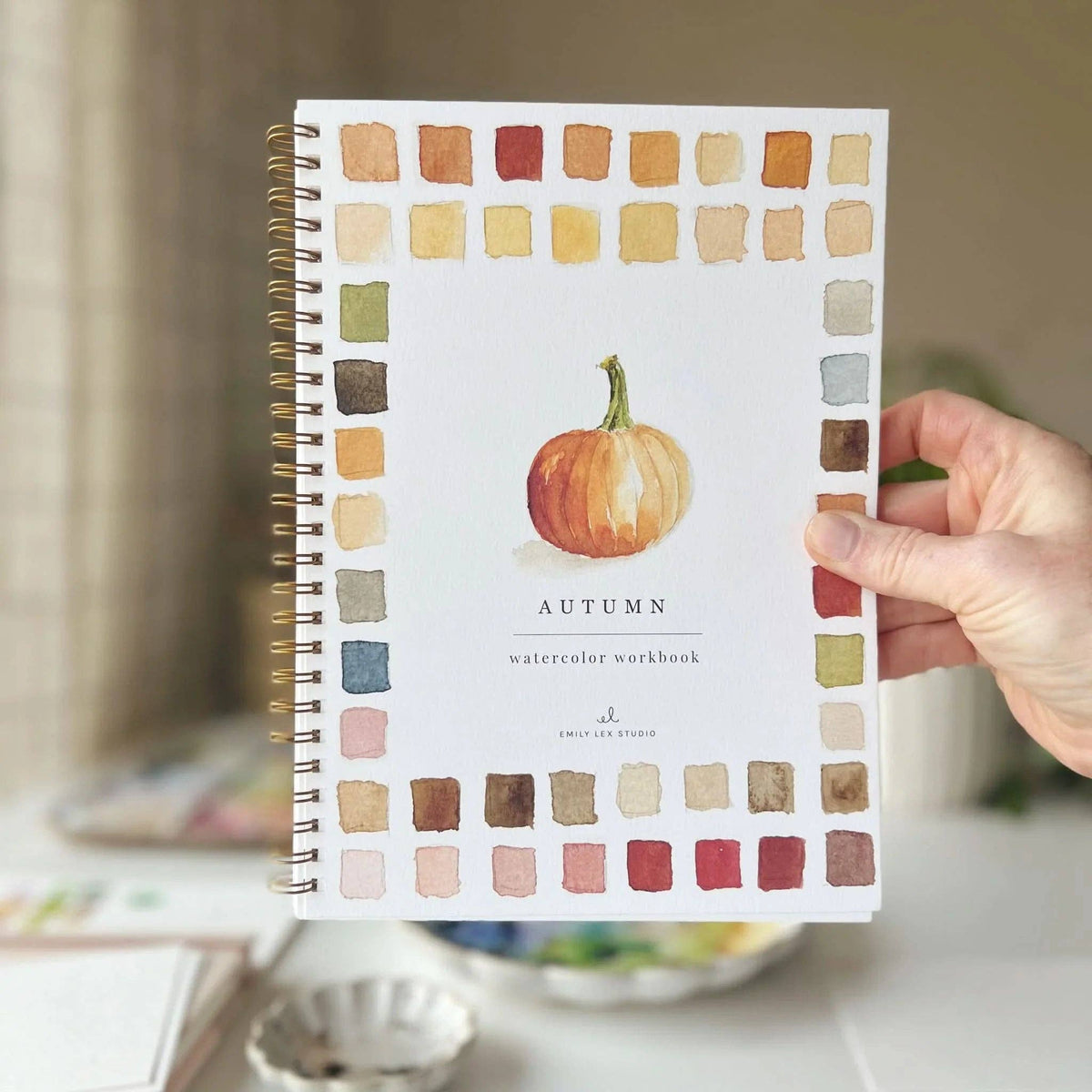 Autumn watercolor workbookcraft