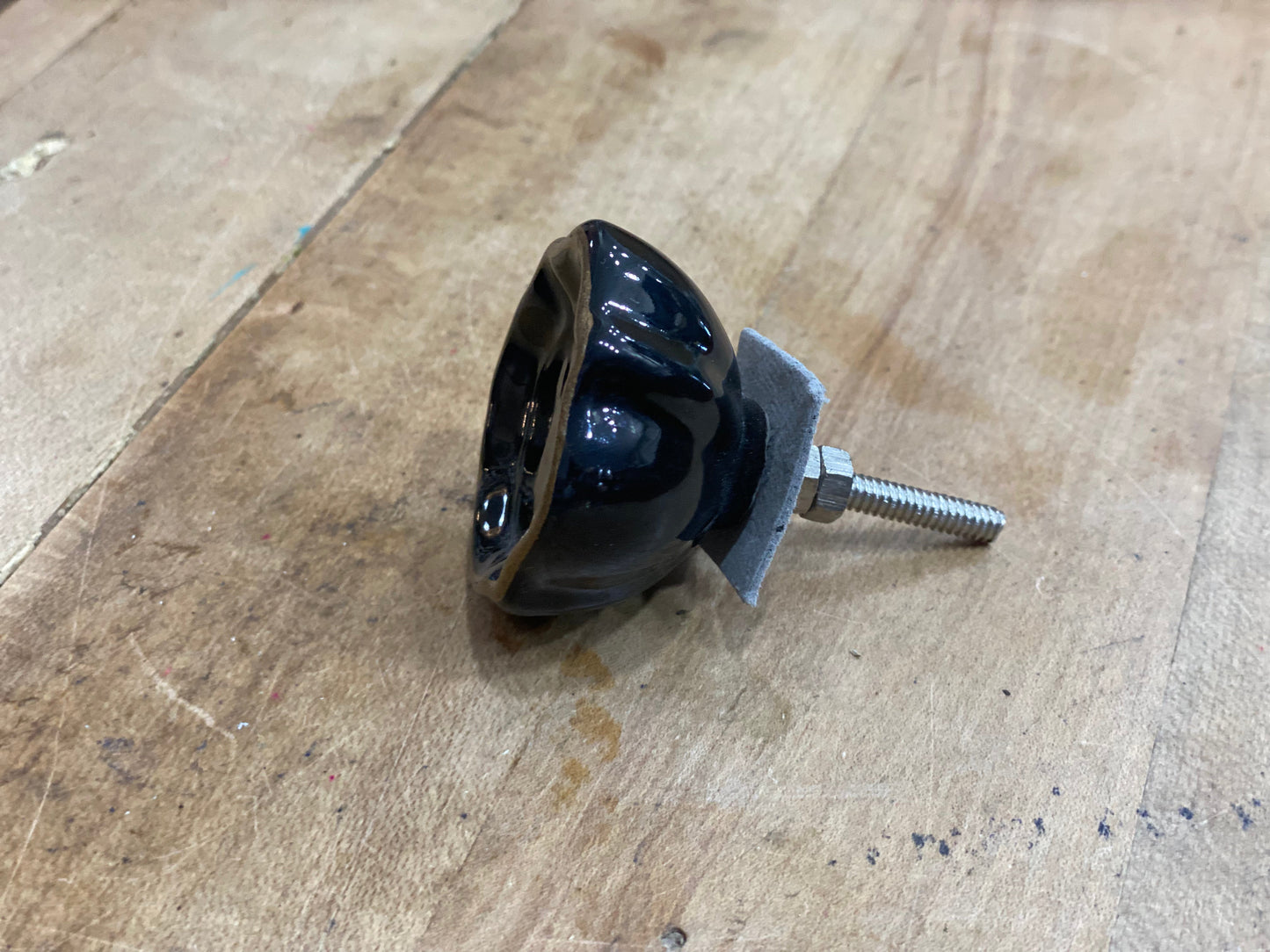 Black Gold Ceramic Knob