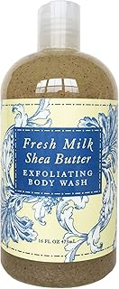 Botanical 16oz Exfoliating Fresh Milk & Shea Butter Body Wash - The Mustard Seed Collection, The Seed