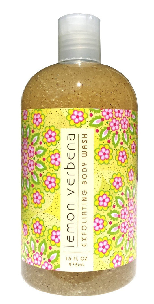 Botanical 16oz Exfoliating Lemon Verbena Body Wash - The Mustard Seed Collection, The Seed