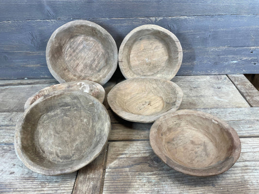 Primitive Round Bowl-Unfinished