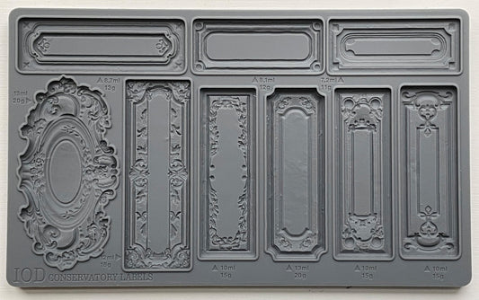 Conservatory Labels 6X10 IOD Mould - The Mustard Seed Collection, The Seed