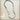 White Turquoise Slab Necklace with Leather Closure 228o The Jewelry Junkie