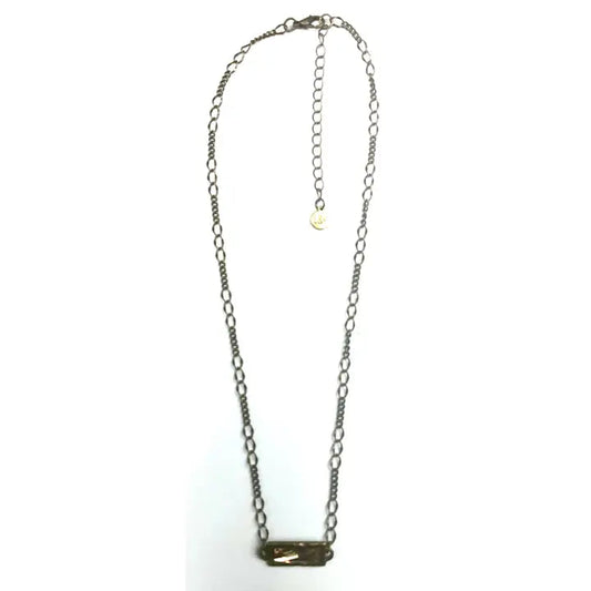 Vintage Inspired Fancy Chain with Rectangular Stone