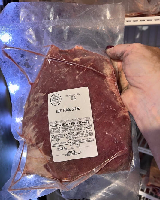 FL Grass Fed Grass Finished Flank Steak