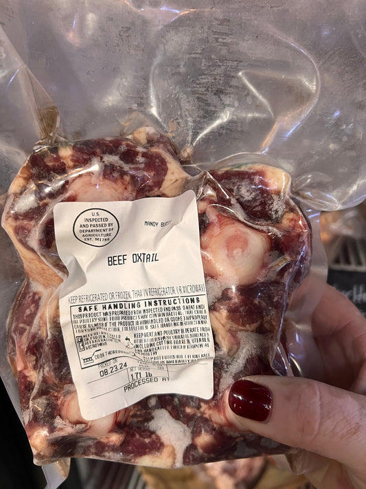 FL Grass Fed Grass Finished OX Tail