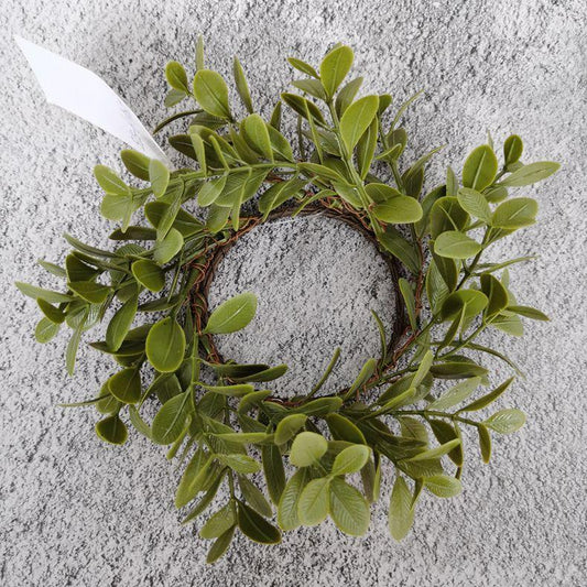 Greenery Candle Ring - The Mustard Seed Collection, The Seed