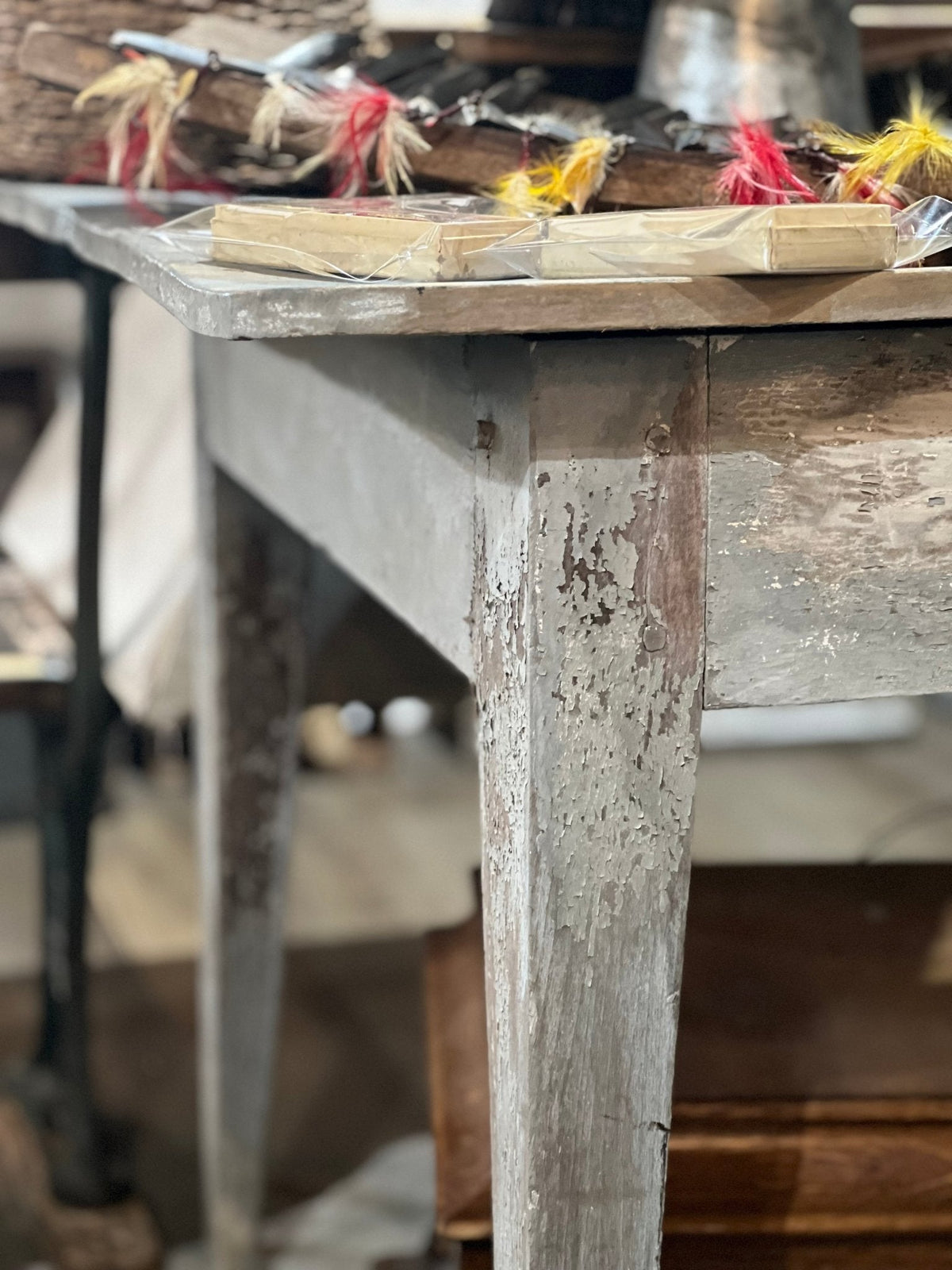 Grey Farm Table - The Mustard Seed Collection, The Seed