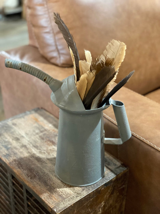 Heritage Bronze Turkey Feather - The Mustard Seed Collection, The Seed