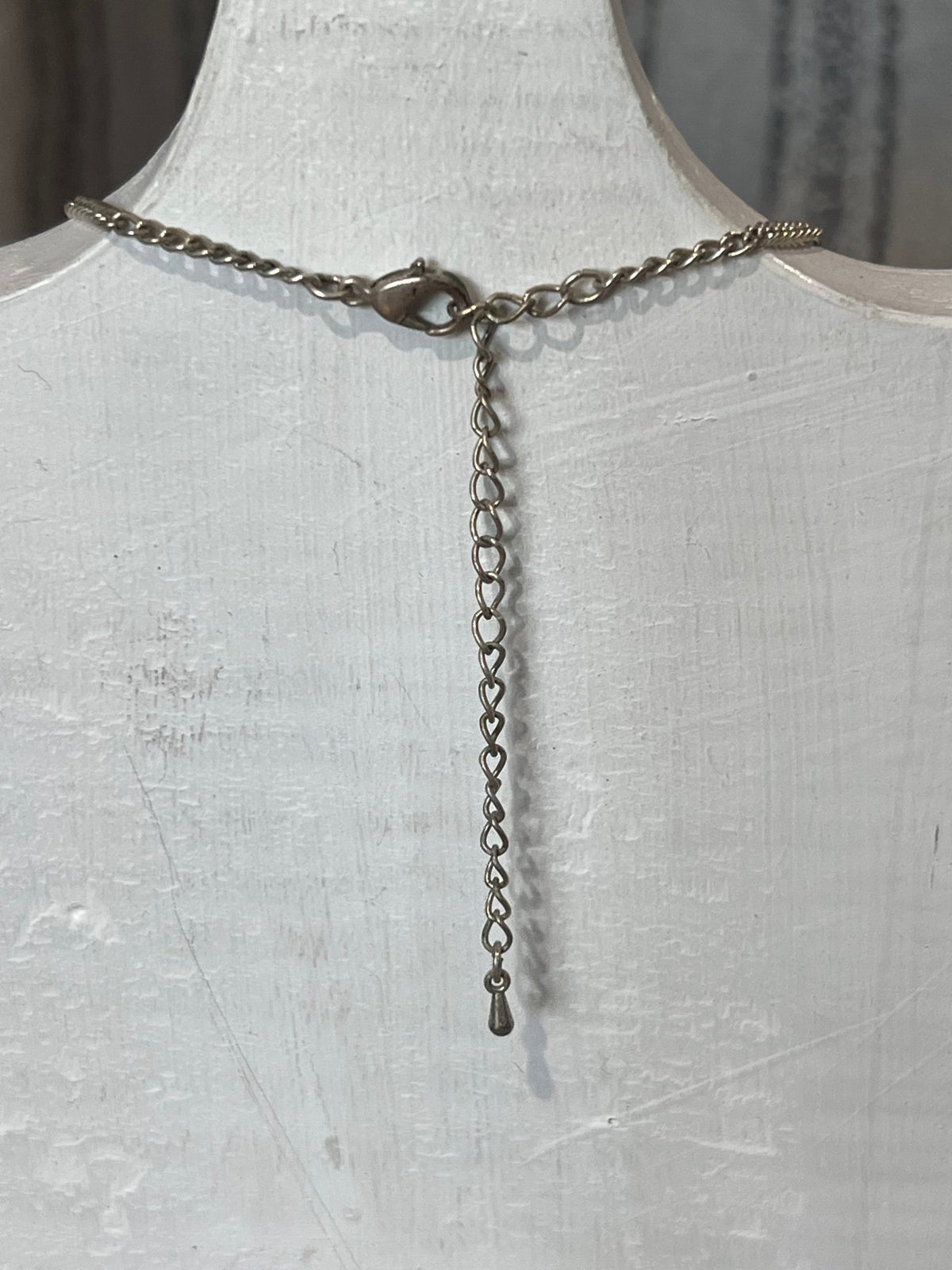 Inspiration Within Engraved Washer Pendant Necklace