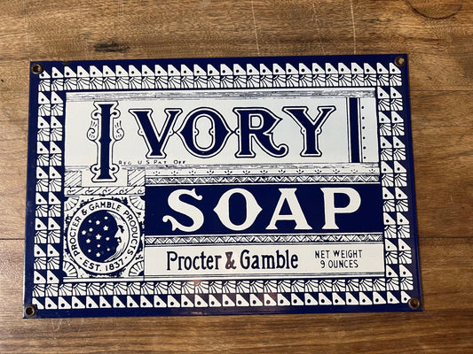 Ivory Soap Metal Sign