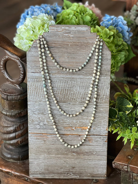 Job's Tears Beaded Necklace