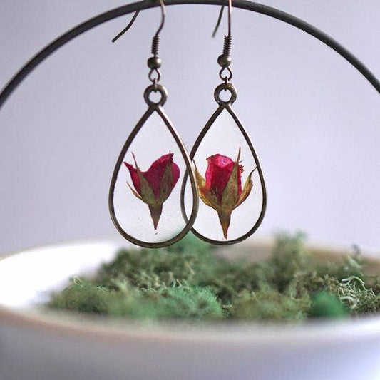 June Birth Flower Earrings