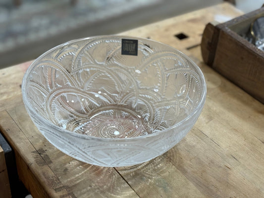 Lalique Crystal "Pinsons" Bowl