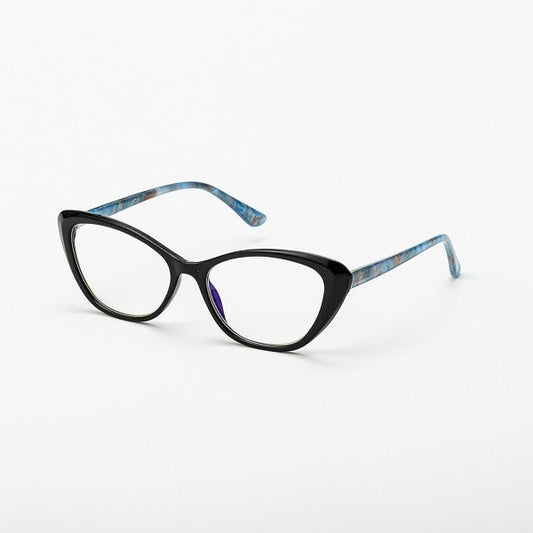Light Cat Eye Blue Light Readers Black