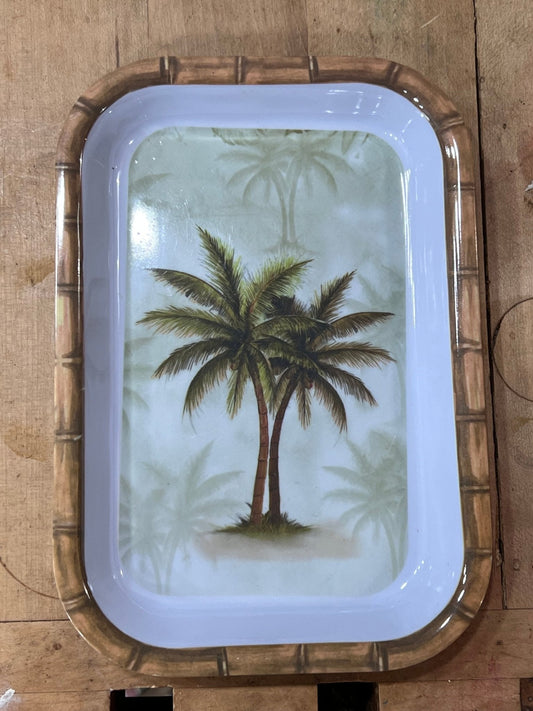 Melamine Palm Tree Tray - The Mustard Seed Collection, The Seed