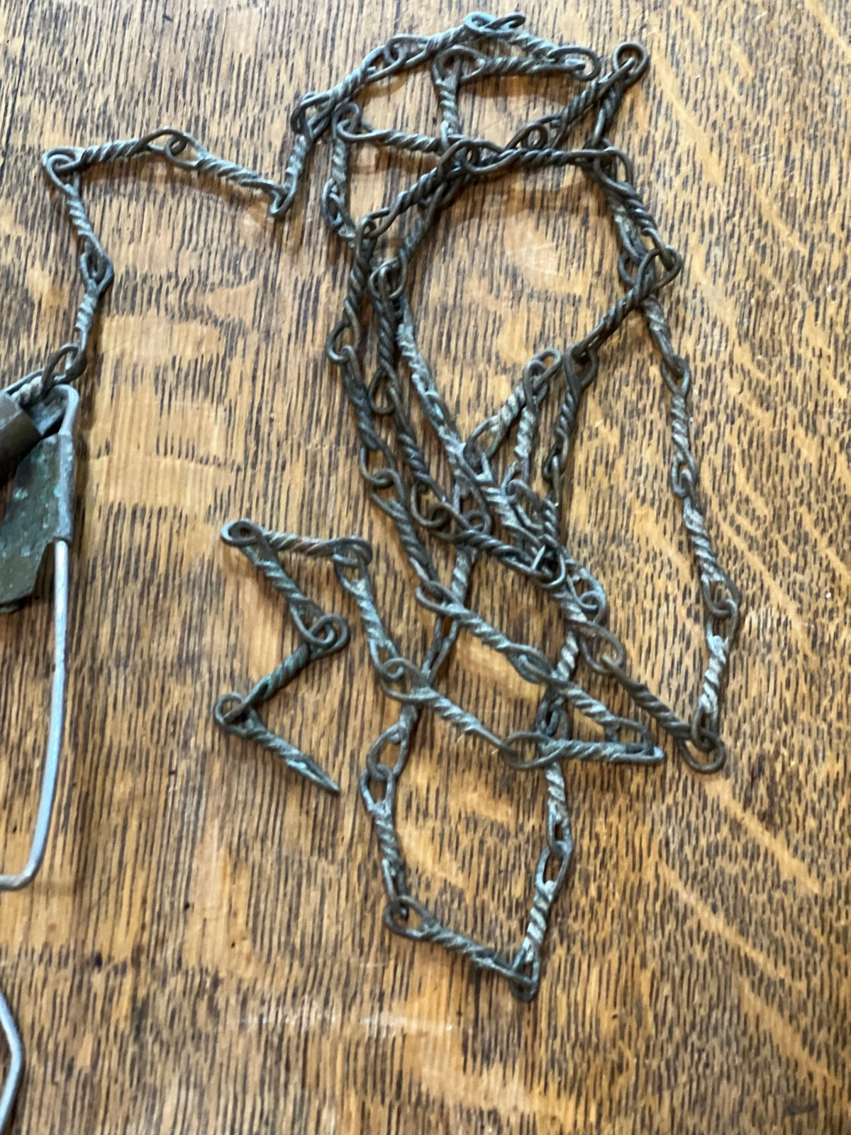 Metal Chain-Style Fish Stringer - The Mustard Seed Collection, The Seed