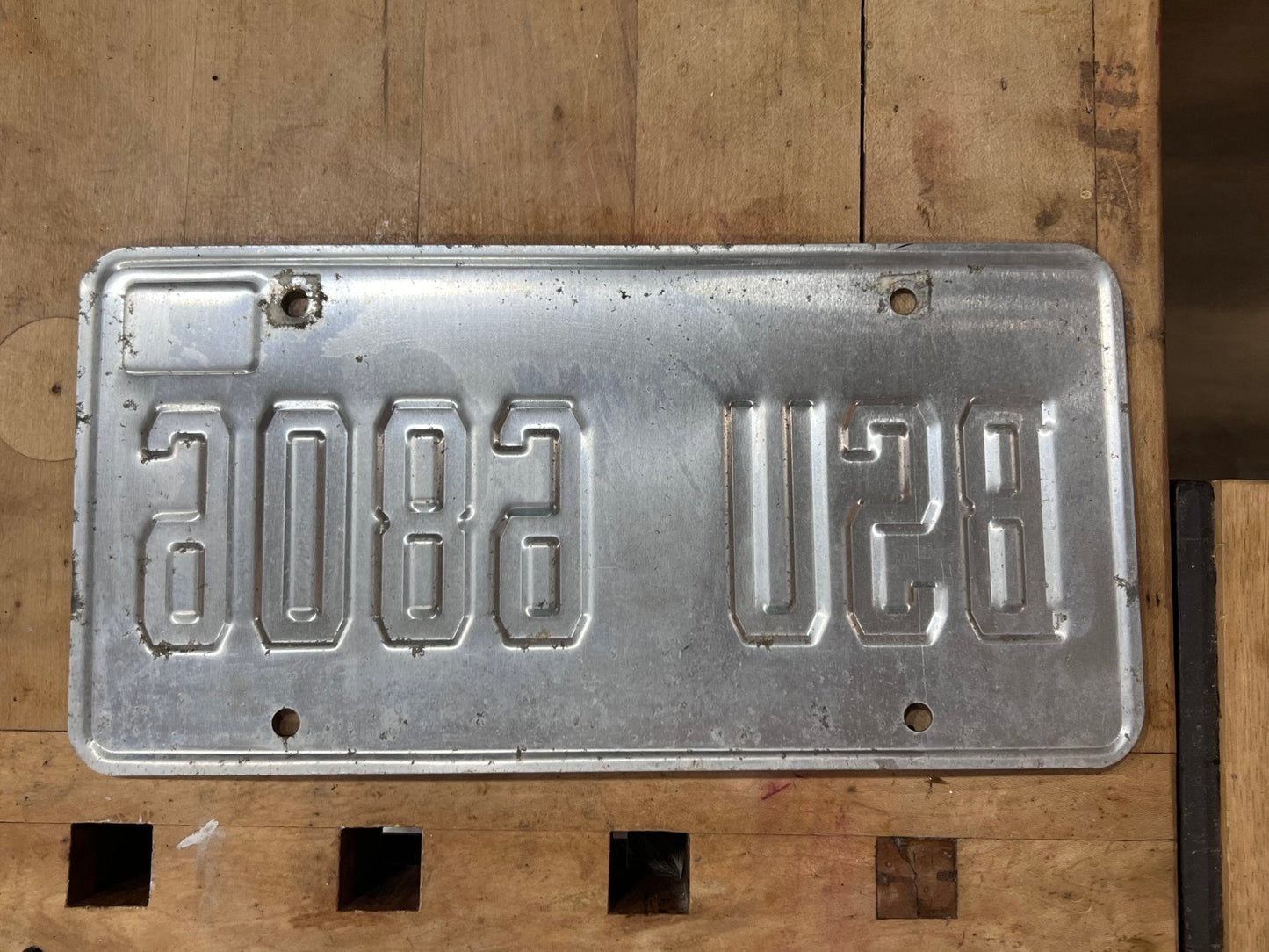 Michigan License Plate Tag