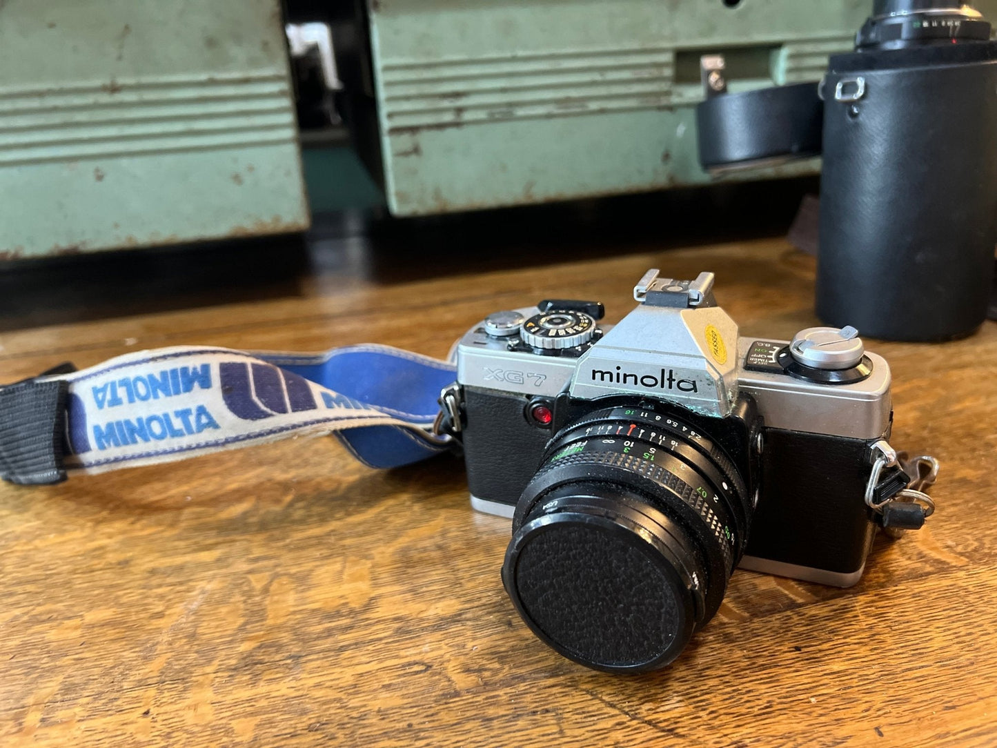 Minolta Camera, Lens, & Bag - The Mustard Seed Collection, The Seed