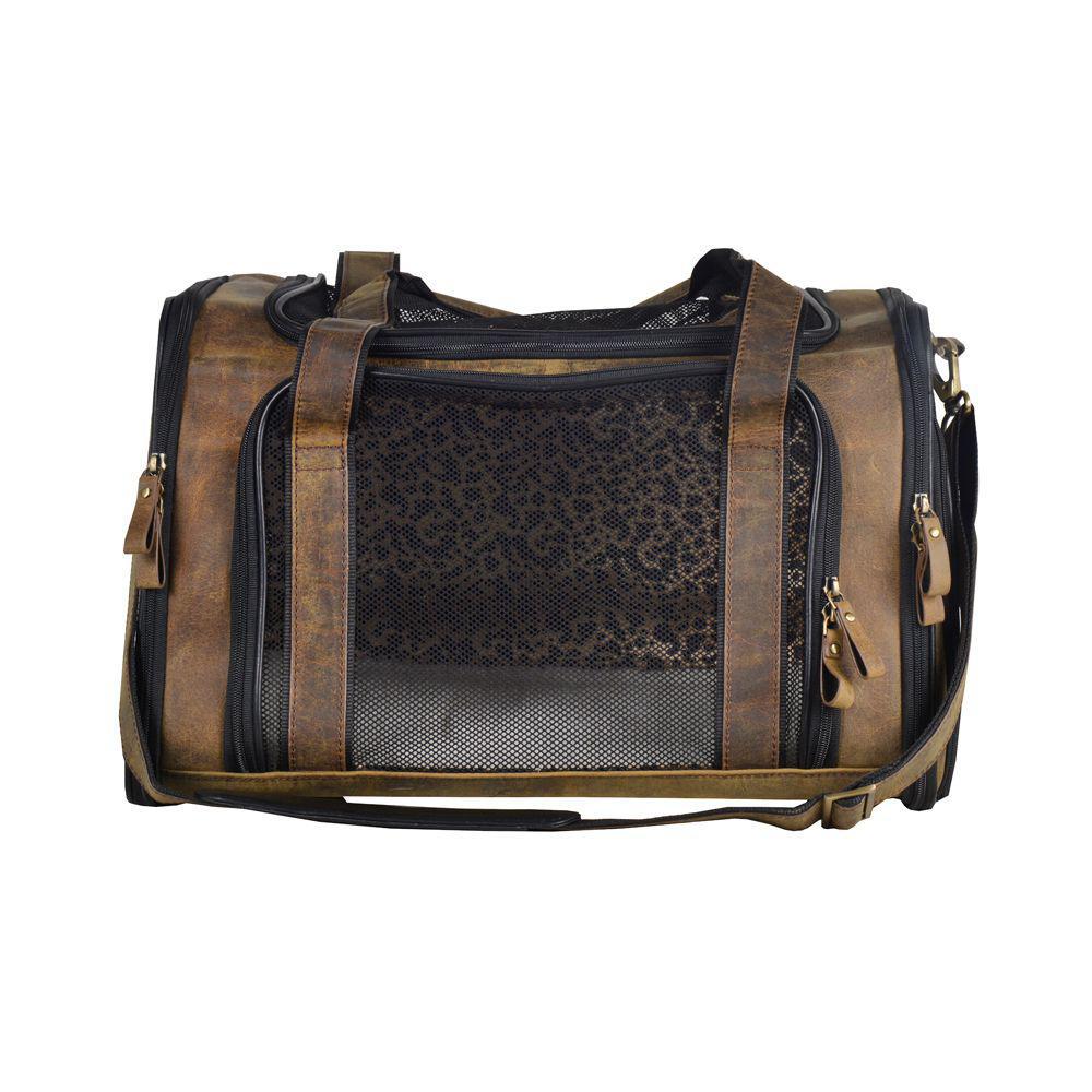 Myra Odin Leather Dog Bag - The Mustard Seed Collection, The Seed