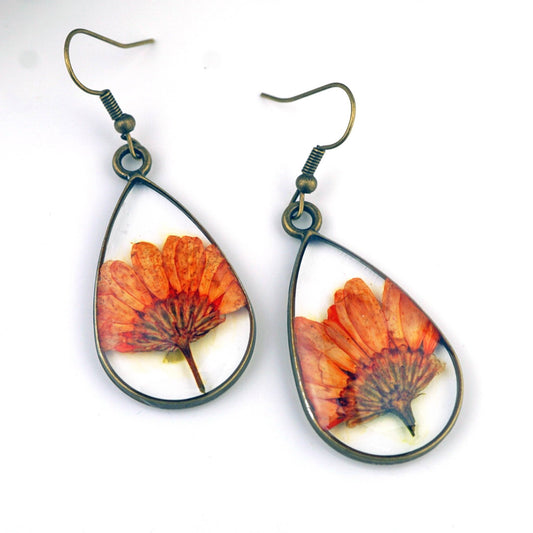 November Birth Flower Earrings