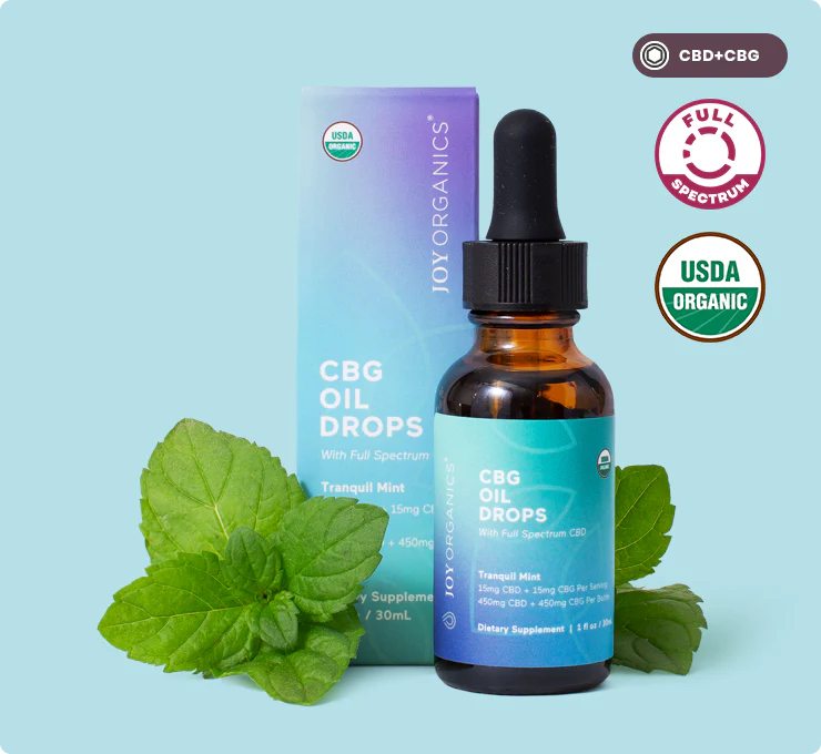 Organic CBD + CBG Tincture