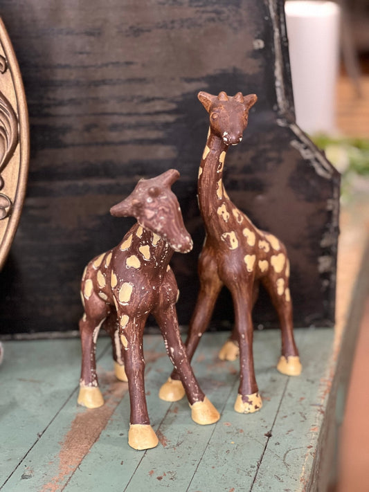 Pair of Vintage Giraffes