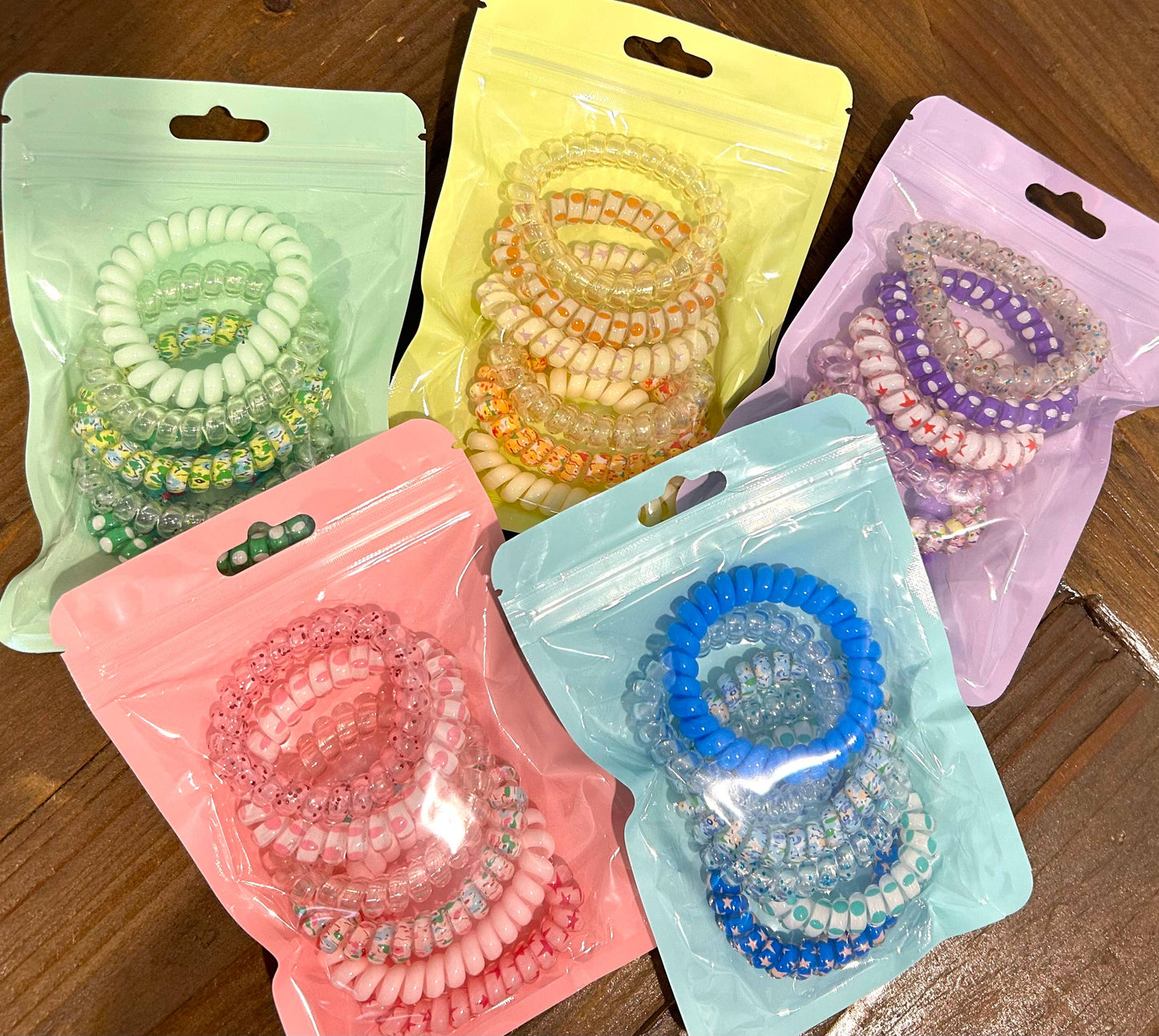 Pastel Pink Hair Accessories Kit