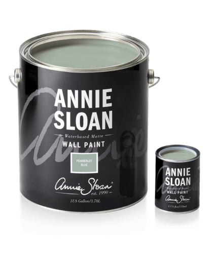 Pemberley Blue Annie Sloan Wall Paint Sample Pot