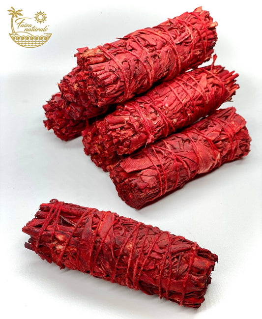 Red Sage White Sage Bundle