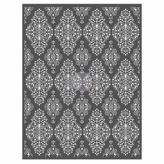 Redesign 3D Stencil - French Damask