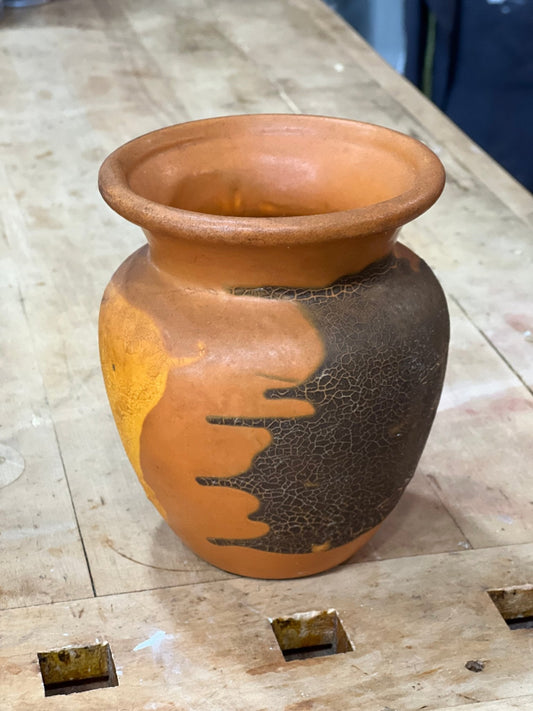 Royal Haeger "Earth Wrap" Vase - The Mustard Seed Collection, The Seed