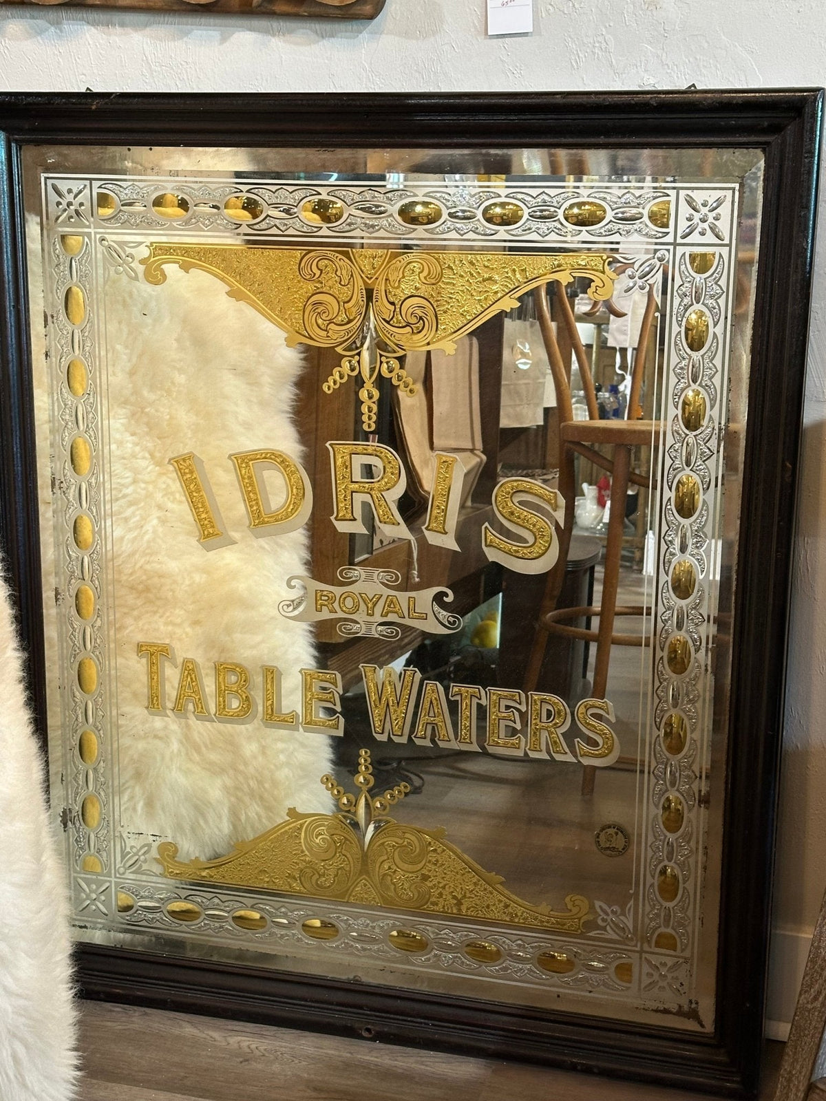 Royal Idris Table Waters Bar Mirror - The Mustard Seed Collection, The Seed