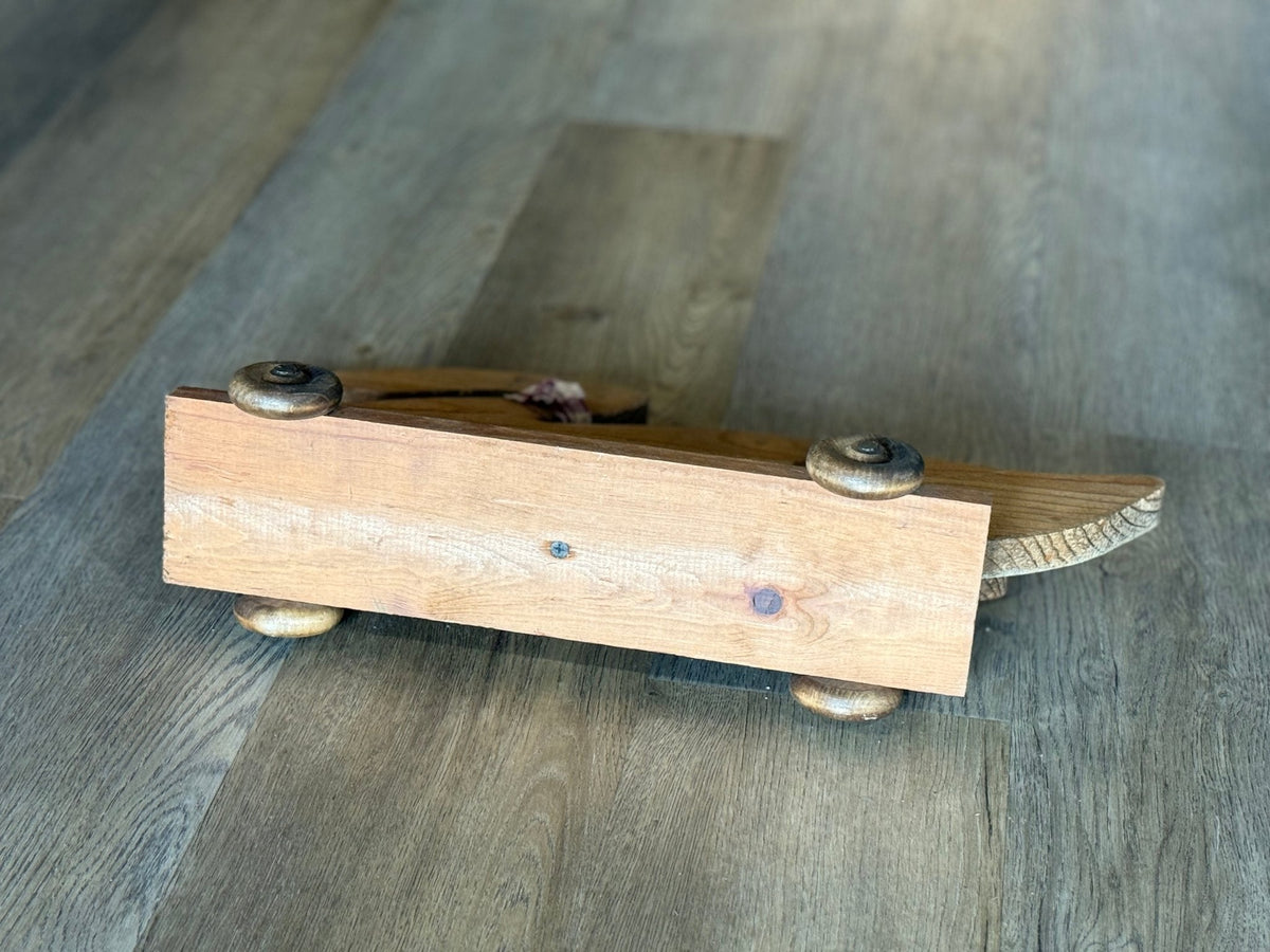 Rustic Wooden Swan Pull Toy - The Mustard Seed Collection, The Seed