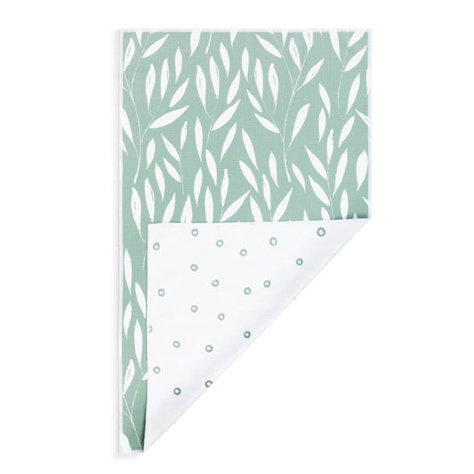 Sage Leaves Absorbent Reversible Towel - 18x30in