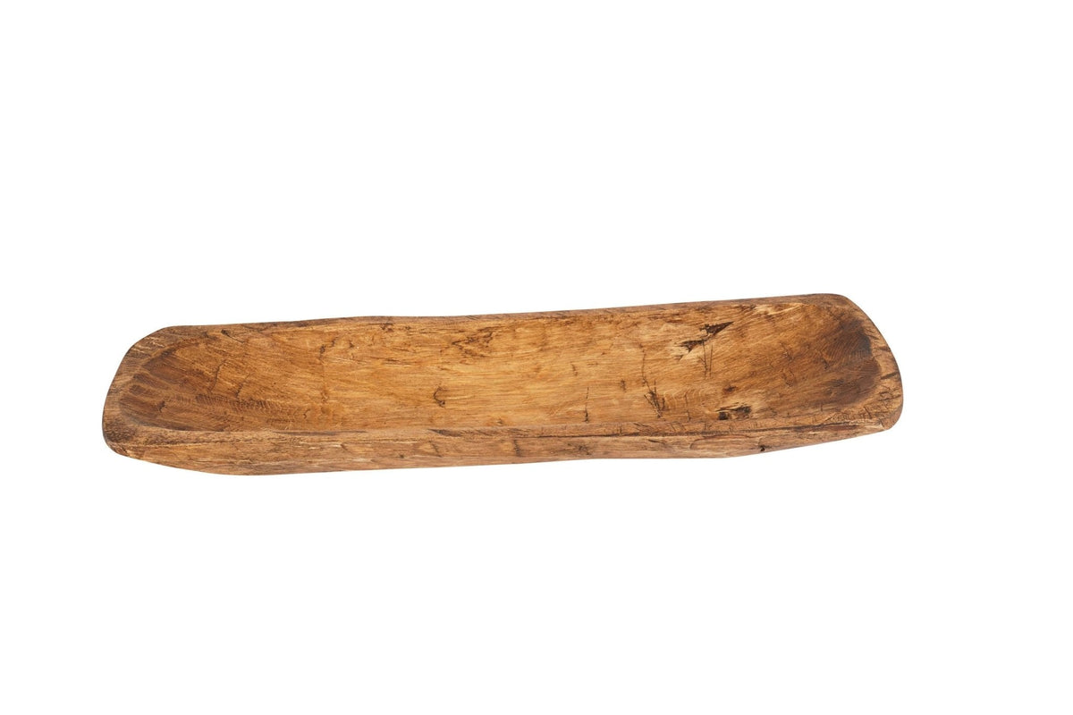 Santa Fe Baguette Bowl -Waxed-6Dx20L - The Mustard Seed Collection, The Seed