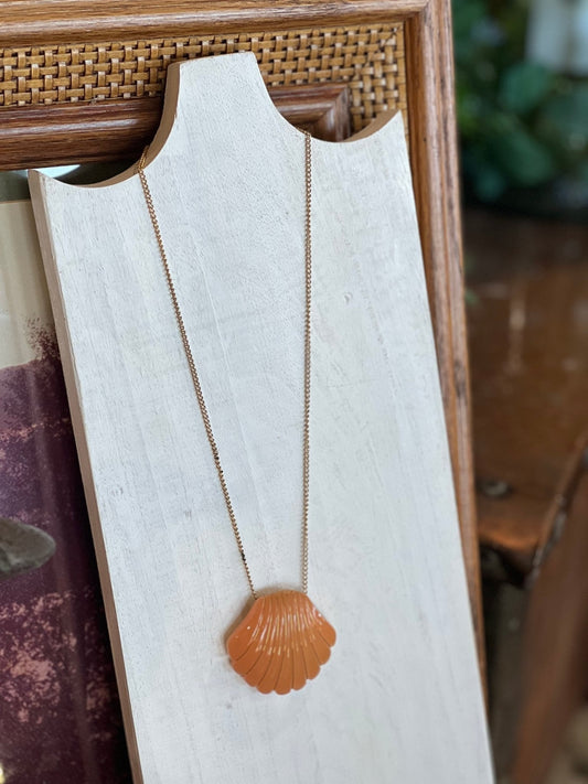 Scallop Necklace - The Mustard Seed Collection, The Seed