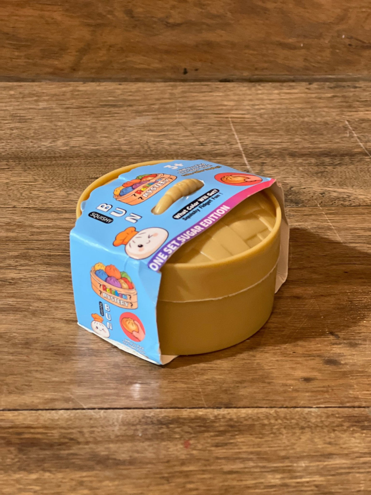Sensory Toys: Rainbow Mystery Squishy Bun Blind Box – Sugar Edition Heart Shake