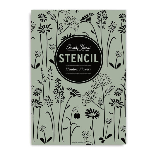 Stencil - Design Meadow Flowers - The Mustard Seed Collection, The Seed