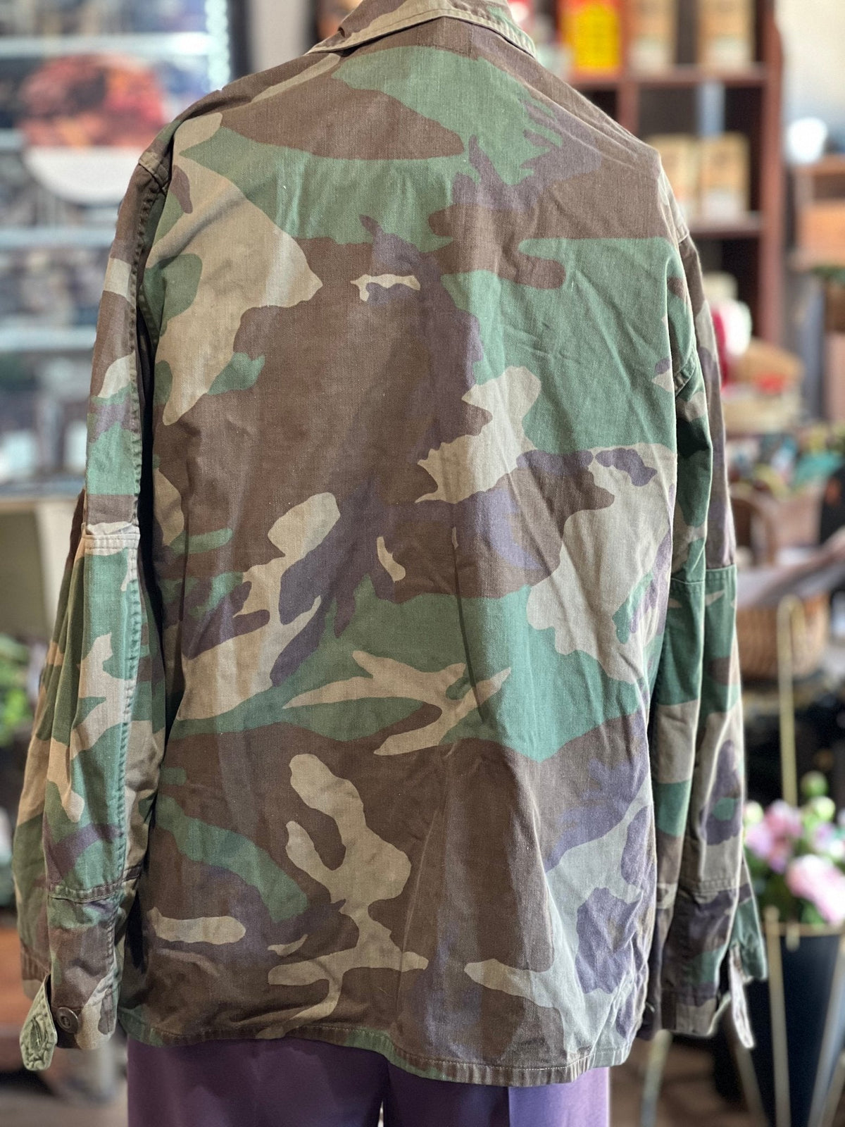 US Army Woodland Camo Jacket: Lopez - The Mustard Seed Collection, The Seed