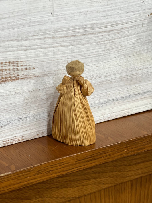 Vintage Corn Husk Doll - The Mustard Seed Collection, The Seed
